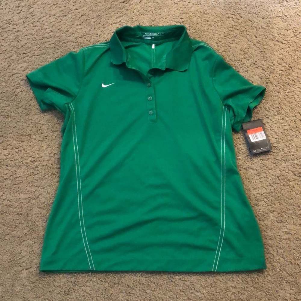 Nike dri-fit women’s golf polo